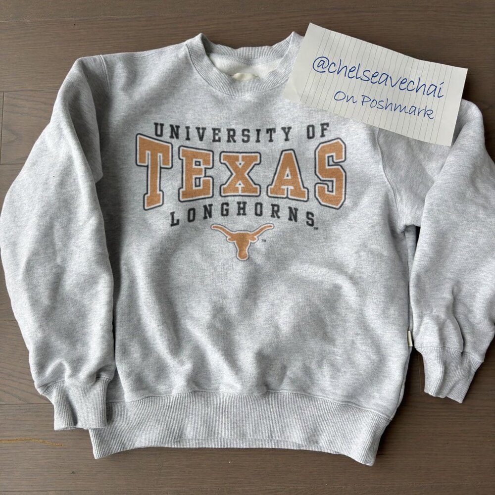 Vintage University of Texas Sweatshirt, Retro Texas Longhorns Football Shirt tee